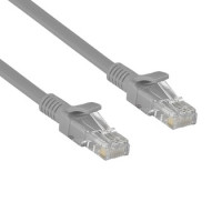 Exegate EX282008RUS Патч-корд Exegate UTP-RJ45-RJ45-5e-CU-0,3M-GY, UTP, cat.5e, 0.3м, медь, серый