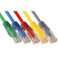 Exegate EX282024RUS Патч-корд UTP-RJ45-RJ45-C6-0,5M-BL, UTP, cat.6, 0,5м, синий