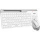 Комплект беспроводной A4Tech FB2535C White