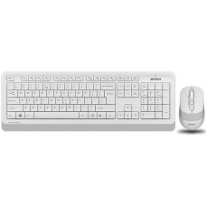 Комплект беспроводной A4Tech Fstyler FG1010 White/Grey