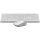 Комплект беспроводной A4Tech Fstyler FG1010 White/Grey