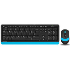 Комплект беспроводной A4Tech Fstyler FG1010 Black/Blue