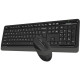 Комплект беспроводной A4Tech Fstyler FG1010 Black/Grey