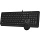 Комплект проводной A4Tech F1512 Black