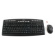 Комплект беспроводной A4tech 9200F USB Black