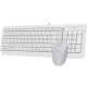 Комплект проводной A4Tech F1512 White
