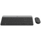 Комплект беспроводной Logitech Wireless Combo MK470 Black USB ( 920-009204 )