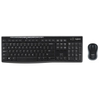 Комплект беспроводной Logitech Wireless Combo MK270 Black USB ( 920-004509 )