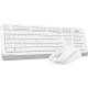 Комплект беспроводной A4Tech Fstyler FG1012 USB White