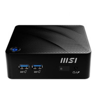 MSI Cubi N JSL-041RU, Intel Celeron N4500, DDR4 4ГБ, 128ГБ(SSD), Windows 11 Professional, черный [9S6-B0A111-201]