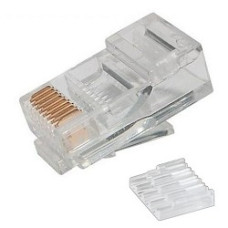 Neomax P88RB03V2I коннектор UTP RJ45 под однож. кабель (со вставкой), Кат.5e (100шт.)
