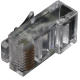 Коннектор RJ45 8p8c <> . 10шт