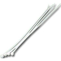 Стяжки нейлоновые (хомуты) 2.5мм x 150мм (100шт.) White <> .