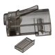 Коннектор RJ45 8p8c со вставкой <> . 10шт