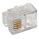 Коннектор телефонный 6p4c <> RJ11