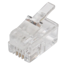 Коннектор телефонный 4p4c <> RJ11 10шт