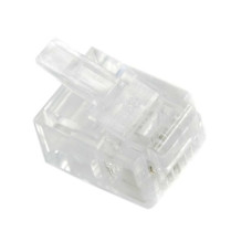 Коннектор телефонный 6p2c <> RJ11