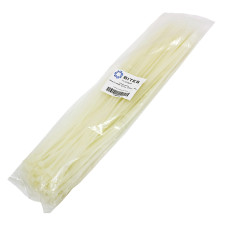 Стяжки нейлоновые (хомуты) 3.6мм x 300мм (100шт.) White <> .