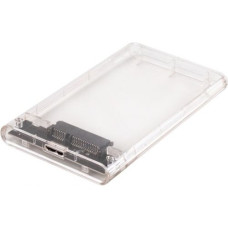 AgeStar USB 3.0 Внешний корпус 2.5" SATAIII HDD/SSD AgeStar 3UB2P4 (TRANSPARENCY) пластик, прозрачный {50} (672691)(17312)
