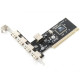 Контроллер PCI - USB2.0 Orient DC-602 порты: 4 внешн. 1 внутр. (VIA chip)