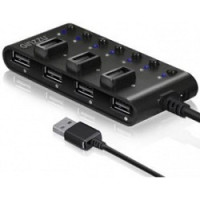 HUB GR-487UB Ginzzu USB 2.0 7 port