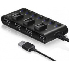 HUB GR-487UB Ginzzu USB 2.0 7 port