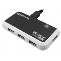DEFENDER USB QUADRO INFIX USB 2.0, 4 порта, [83504]