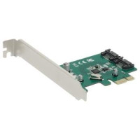 ORIENT A1061SL Контроллер PCI-E v2.0 SATA 3.0 6 Gb/s, 2intport, поддержка HDD до 6TB, ASM1061 chipset, oem