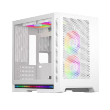 1STPLAYER STEAM PUNK SP6 White / mATX, TG / SP6-G-W