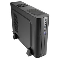 Miditower Aerocool "Cs-101 Black ", mATX, черный 400W [EN54722]