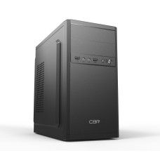 CBR PCC-MATX-RD873-450W2 Корпус mATX Minitower RD873, c БП PSU-ATX450-08EC (450W/80mm), 2*USB 2.0, HD Audio+Mic, кабель питания 1.2м, Black