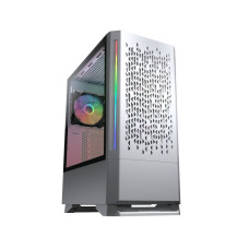 Cougar MX430 Air RGB White, 3х120мм ARGB Fan + 2x ARGB Strip, ARGB Fan Hub, без БП, белый, ATX