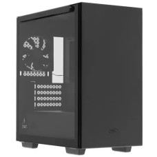 Deepcool MACUBE 110 BK mATX, Black, Боковая панель зак стекло, без БП