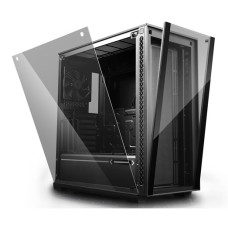 Deepcool MATREXX 70 ATX, Black, Стекл. фронтальная и боковая панели, Без БП
