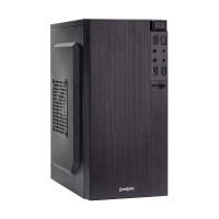 Exegate EX277805RUS Корпус Minitower BAA-104U Black, mATX, <AAA400, 80mm>, 2*USB+1*USB3.0, Audio