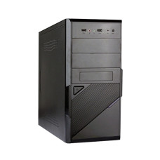 Exegate EX284021RUS Корпус Minitower BA-201 Black, mATX, <AA500, 80mm>, 2*USB, Audio