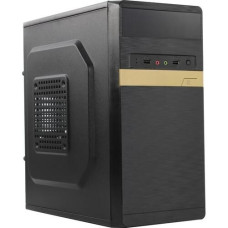 Exegate EX280393RUS Корпус Minitower ExeGate BAA-105 Black, mATX, <AAA400, 80mm>, 2*USB, Audio