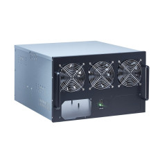 Exegate EX270770RUS Корпус для майнинга Exegate Pro 6-470 <без БП, 2*USB, 3*fan 120мм, места под: 6 видеокарт, 2 БП>