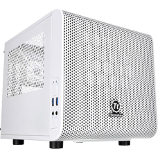 Корпус Thermaltake Core V1 без БП ( CA-1B8-00S6WN-01 ) miniITX White