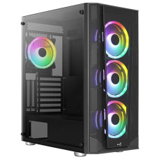 Корпус AeroCool PRISM-G-BK-v2 Black