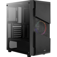 Корпус AeroCool Menace Saturn FRGB-G-BK-v1 Black
