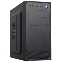 Foxline FZ-015-SX450R-U32 " Forza mATX, 450W, 2xUSB2.0, Black, w/o FAN, 12 cm fan PSU, power cord"