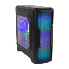 CASE HIPER M62 черный без БП ATX 1x120mm 2xUSB2.0 1xUSB3.0 audio bott PSU