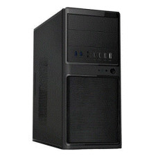 PowerCool Корпус S6012-2U3C-500W (Midi Tower, Черн., БП500Вт., 2*USB3.0, 2*USB2.0, 1*USB TypeC)