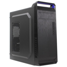 PowerCool S2013BK Корпус (Midi Tower, Black+Blue, ATX 500W-120mm, 24+8pin)