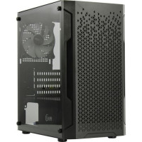 Powercase CMIMZB-L3 Корпус Mistral Micro Z3B Mesh LED, Tempered Glass, 2x 140mm + 1х 120mm 5-color fan, чёрный, mATX (CMIMZB-L3)