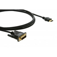 Kramer Кабель C-HDMI/DVI-10 (C-HM/DM-10) переходной HDMI-DVI (Вилка - Вилка) 3метра [97-0201010]