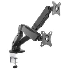ONKRON G160 чёрный {Для двух экранов с диагональю 13"-32" Допустимая нагрузка: 2 x (2-6,5 кг) VESA: 75x75, 100x100 мм}