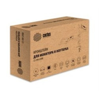Cactus CS-VM-LH08-BK черный 13"-27" макс.8кг настольный поворот и наклон