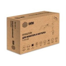 Cactus CS-VM-LH08-BK черный 13"-27" макс.8кг настольный поворот и наклон